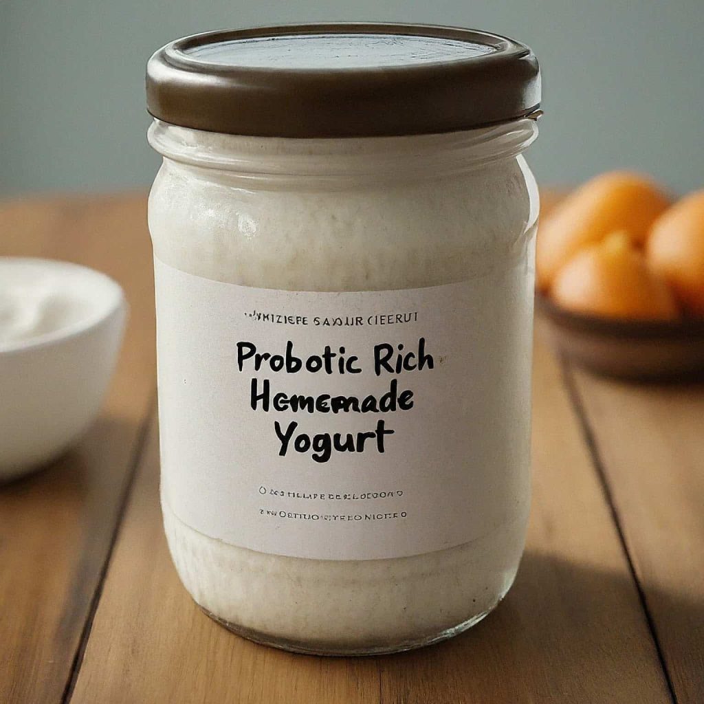 Probiotic-Rich Homemade Yogurt recipe